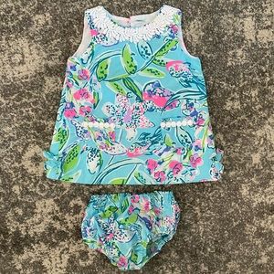 Lilly Pulitzer Baby Dress 12-18 Months